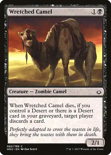 Wretched Camel - hou Spoiler