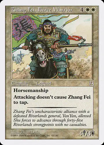 Zhang Fei, Fierce Warrior - ptk Spoiler