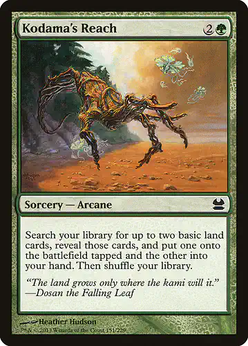 Kodama's Reach - mma Spoiler