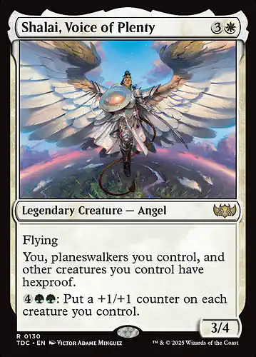 Shalai, Voice of Plenty - tdc Spoiler