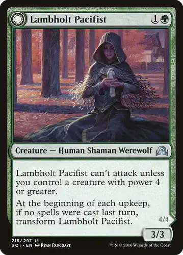 Lambholt Pacifist - soi Spoiler