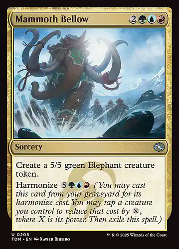 Mammoth Bellow - tdm Spoiler