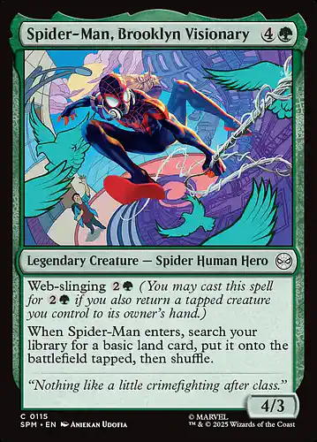 Spider-Man, Brooklyn Visionary - spm Spoiler
