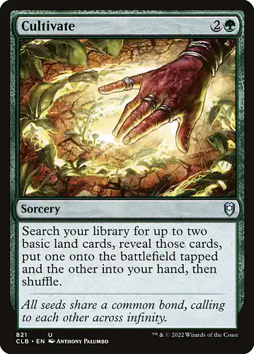 Cultivate - clb Spoiler