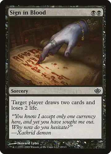 Sign in Blood - ddd Spoiler