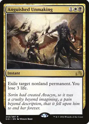Anguished Unmaking - soi Spoiler