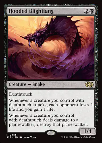 Hooded Blightfang - j25 Spoiler