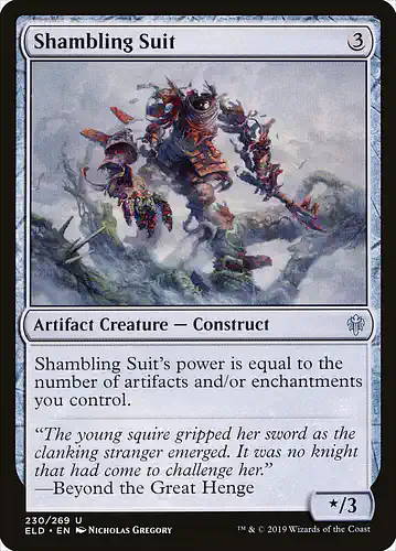 Shambling Suit - eld Spoiler