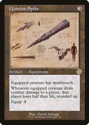 Quietus Spike - brr Spoiler