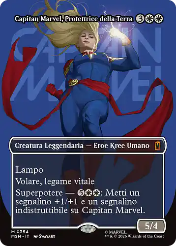 Captain Marvel, Earth's Protector - msh Spoiler