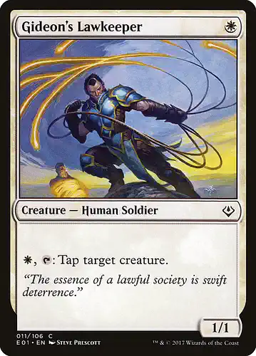 Gideon's Lawkeeper - e01 Spoiler