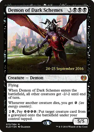 Demon of Dark Schemes - kld Spoiler