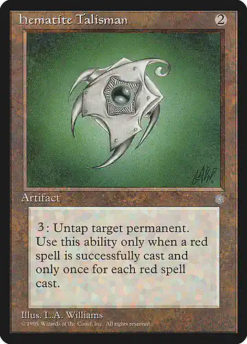 Hematite Talisman - ice Spoiler