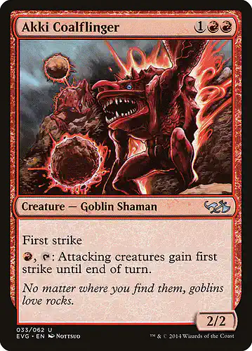 Akki Coalflinger - evg Spoiler