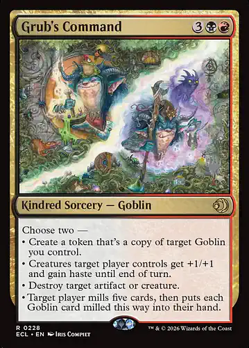Grub's Command - ecl Spoiler