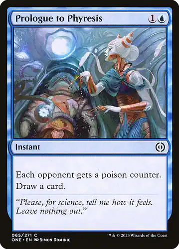 Prologue to Phyresis - one Spoiler
