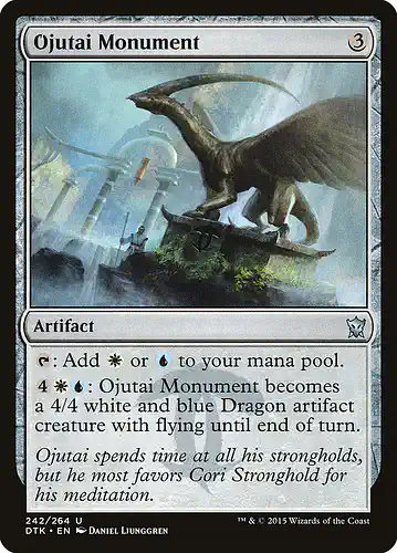 Ojutai Monument - dtk Spoiler