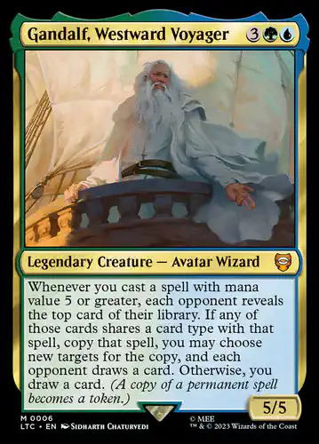 Gandalf, Westward Voyager - ltc Spoiler