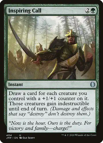 Inspiring Call - jmp Spoiler