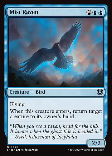 Mist Raven - inr Spoiler