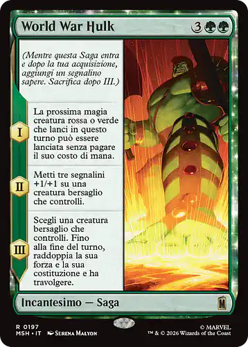 World War Hulk - msh Spoiler