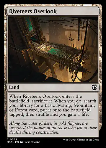 Riveteers Overlook - m3c Spoiler
