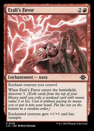 Etali's Favor - lci Spoiler