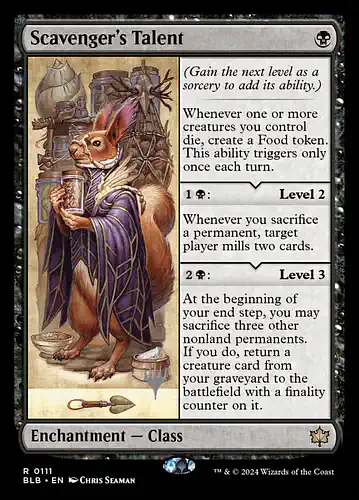 Scavenger's Talent - blb Spoiler