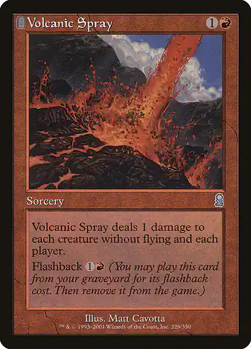 Volcanic Spray - ody Spoiler