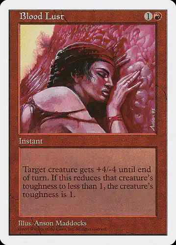 Blood Lust - 5ed Spoiler