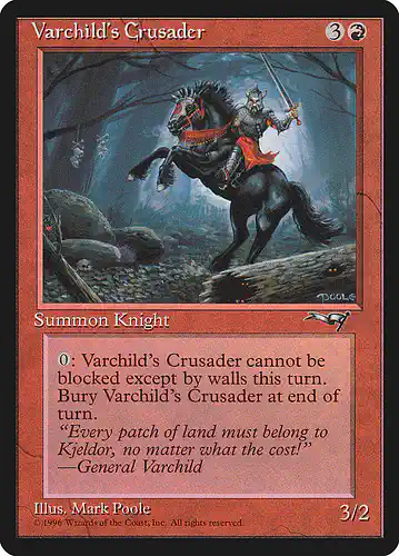 Varchild's Crusader - all Spoiler