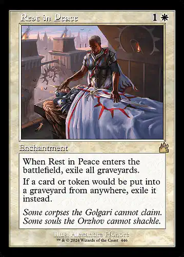 Rest in Peace - rvr Spoiler