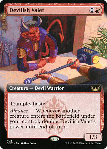 Devilish Valet - snc Spoiler