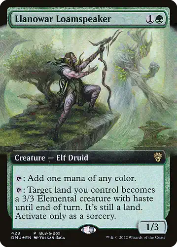Llanowar Loamspeaker - dmu Spoiler
