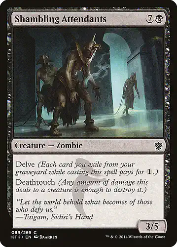Shambling Attendants - ktk Spoiler