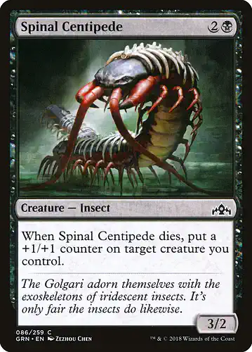 Spinal Centipede - grn Spoiler