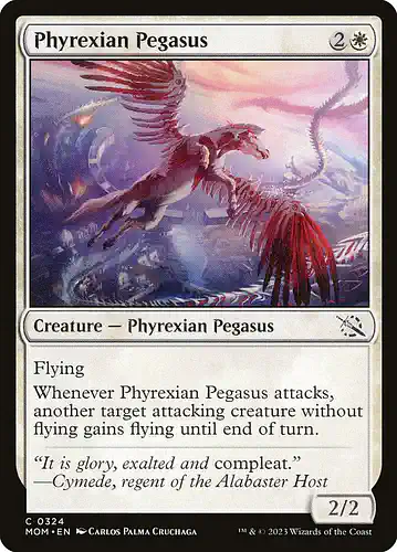 Phyrexian Pegasus - mom Spoiler