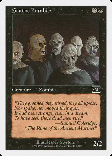 Scathe Zombies - 6ed Spoiler