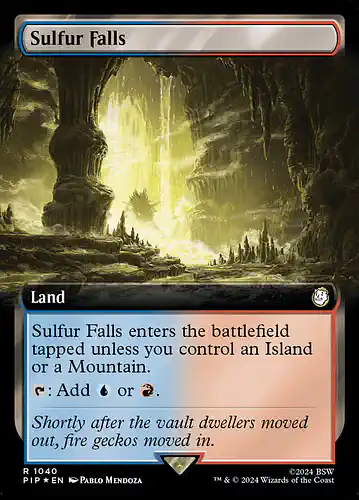 Sulfur Falls - pip Spoiler