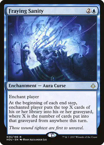 Fraying Sanity - hou Spoiler