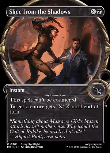 Slice from the Shadows - mkm Spoiler