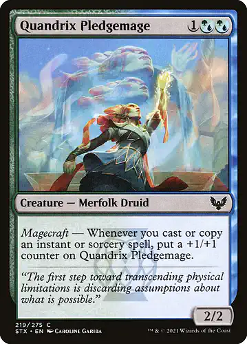 Quandrix Pledgemage - stx Spoiler