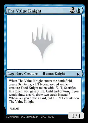 The Value Knight - unk Spoiler