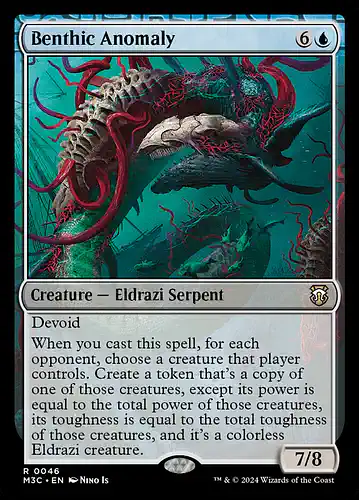 Benthic Anomaly - m3c Spoiler