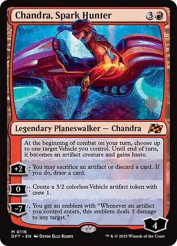 Chandra, Spark Hunter - dft Spoiler