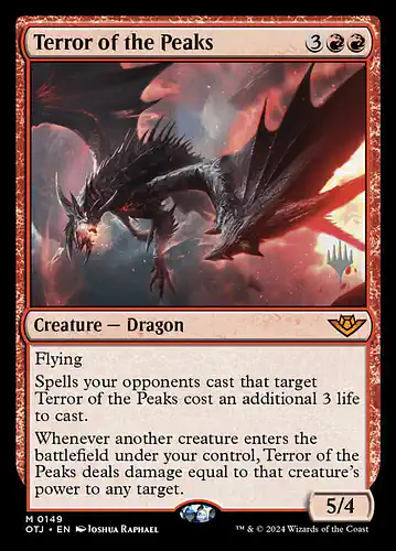 Terror of the Peaks - otj Spoiler