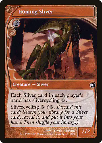 Homing Sliver - fut Spoiler