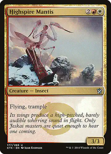 Highspire Mantis - ktk Spoiler