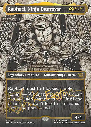 Raphael, Ninja Destroyer - tmt Spoiler