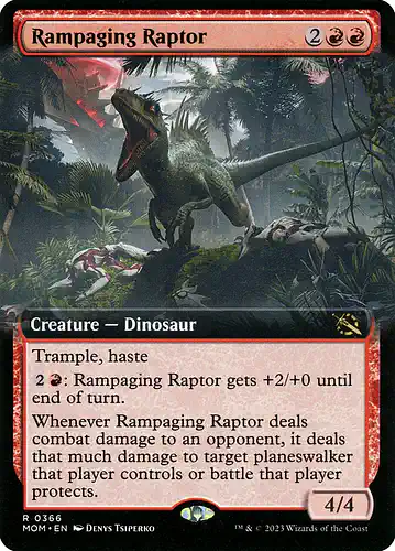 Rampaging Raptor - mom Spoiler